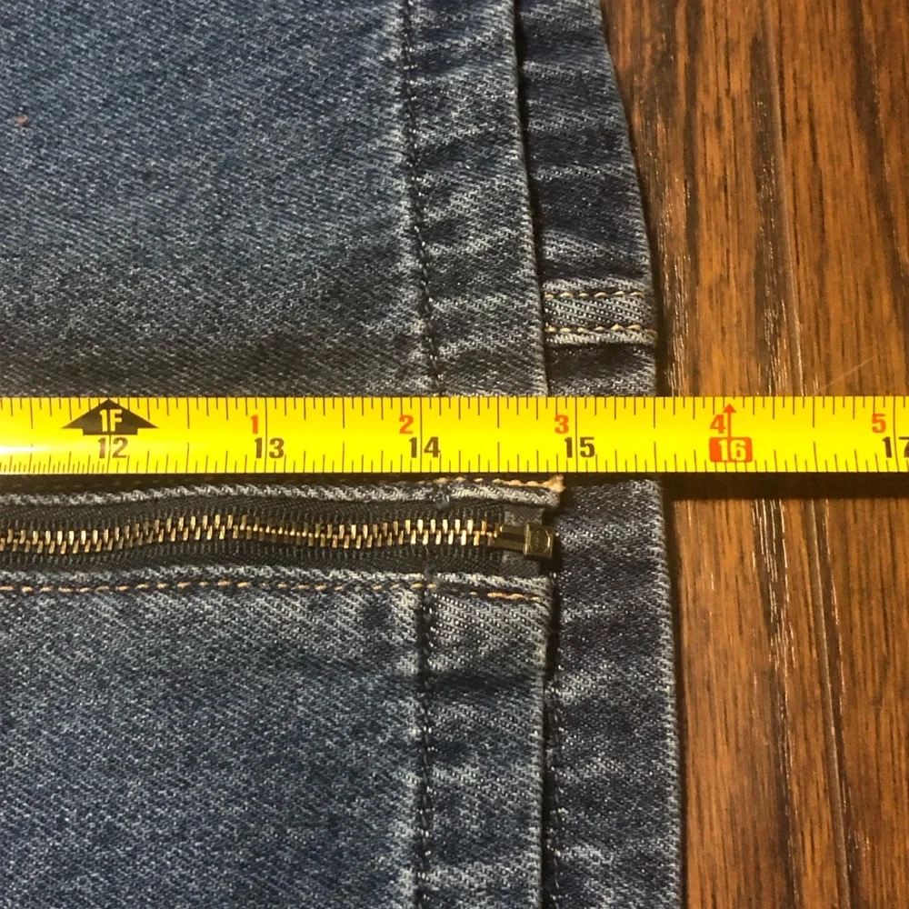 Hollister high rise mini Jean skirt - Picture 5 of 5